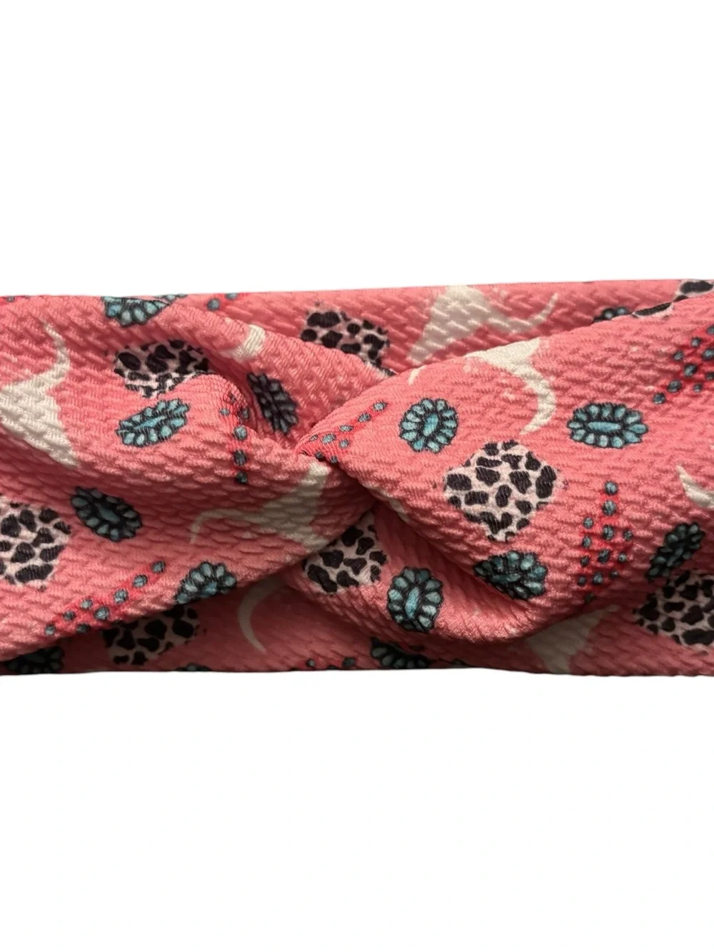 Assorted Women’s Knotted Headbands - Pink, Red, Peach, Purple, Brown